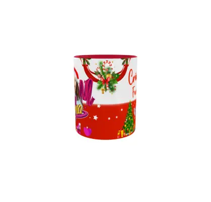 Soy luna craciun fericit, cana ceramica, 330ml, model cgs1765